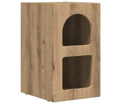 Öökapp 2 Pcs Käsitööpuu 29.5 X 35 X 50 Cm Tehispuit