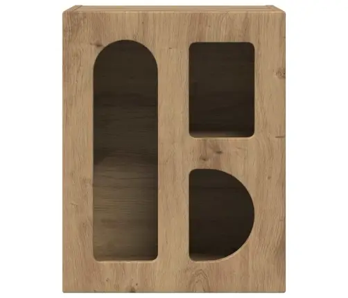 Naktsgaldiņš 2 Pcs Artisānā Ozols 40 X 35 X 50 Cm Vidaxl