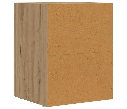 Naktsgaldiņš 2 Pcs Artisānā Ozols 40 X 35 X 50 Cm Vidaxl