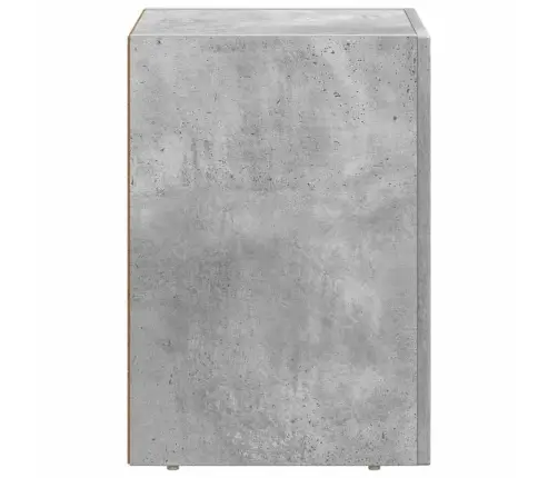 Naktsgaldiņš 2 Pcs Betona Pelēks 29.5 X 35 X 50 Cm Vidaxl