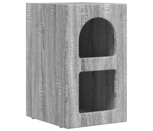 Öökapp 2 Pcs Hall Sonoma 29.5 X 35 X 50 Cm Tehispuit