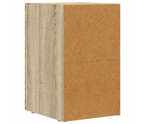 Naktinis Staliukas 2 Pcs Sonoma Ąžuolas 29.5 X 35 X 50 Cm