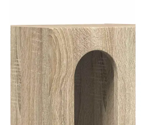 Öökapp 2 Pcs Sonoma Tamm 40 X 35 X 50 Cm Tehispuit