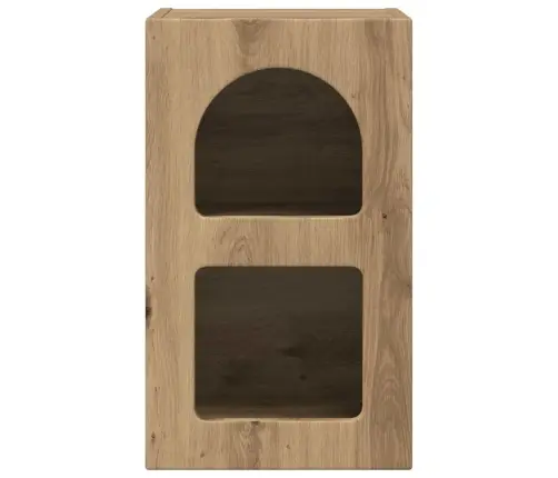 Naktsgaldiņš Artisānā Ozols 29.5 X 35 X 50 Cm Inženierijas Koks Vidaxl