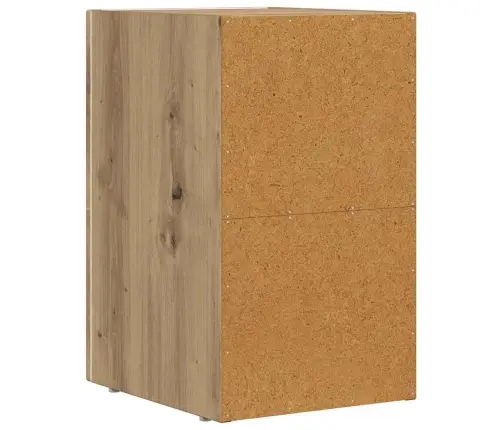 Naktsgaldiņš Artisānā Ozols 29.5 X 35 X 50 Cm Inženierijas Koks Vidaxl