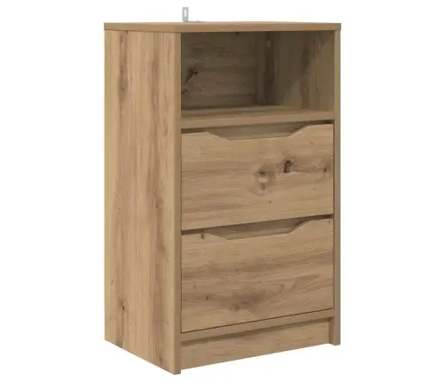 Naktsgaldiņš Artisānā Ozols 40 X 30 X 467 Cm Inženierijas Koks Vidaxl