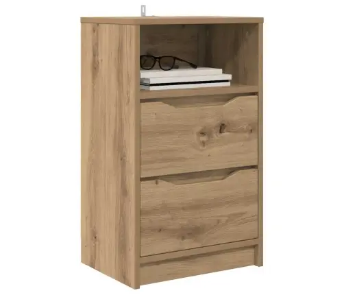 Naktsgaldiņš Artisānā Ozols 40 X 30 X 467 Cm Inženierijas Koks Vidaxl