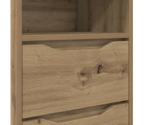 Naktsgaldiņš Artisānā Ozols 40 X 30 X 467 Cm Inženierijas Koks Vidaxl