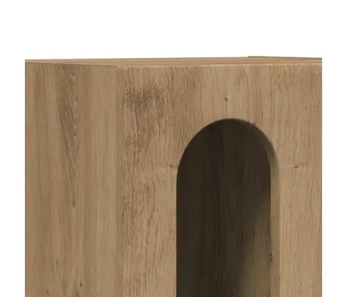 Naktsgaldiņš Artisānā Ozols 40 X 35 X 50 Cm Inženierijas Koks Vidaxl