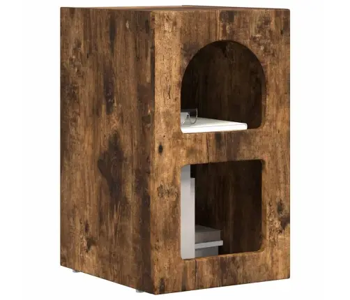 Naktinis Staliukas Rūkyta Ąžuolas 29.5 X 35 X 50 Cm