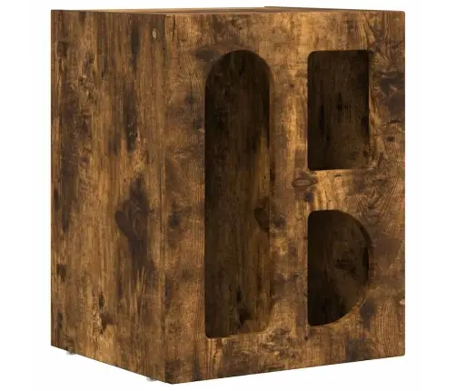 Öökapp Suitsetatud Tamm 40 X 35 X 50 Cm Tehispuit