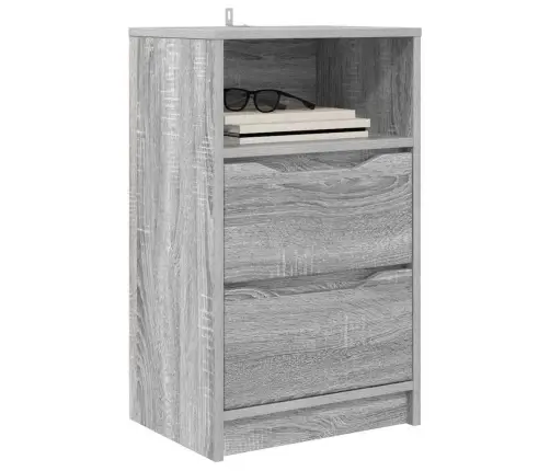 Naktinis Staliukas Su Stalčių Pilkas Sonoma 40 X 30 X 467 Cm