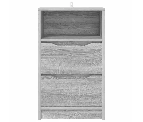 Naktinis Staliukas Su Stalčių Pilkas Sonoma 40 X 30 X 467 Cm