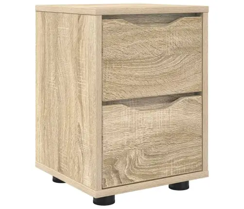 Naktsgaldiņš Sonoma Ozols 30,5 X 30 X 43 Cm Inženierijas Koks Vidaxl