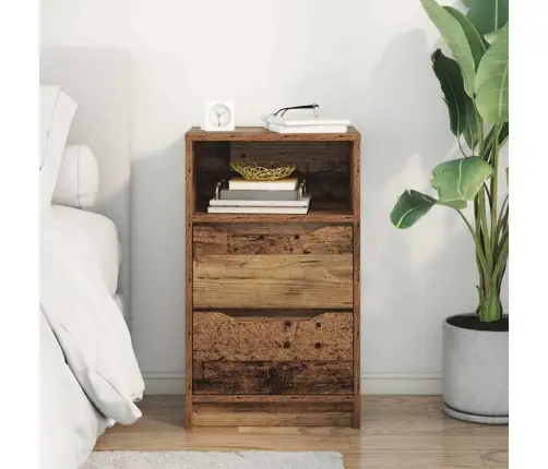 Naktsgaldiņš Vecs Koks 40 X 30 X 467 Cm Inženierijas Koks Vidaxl