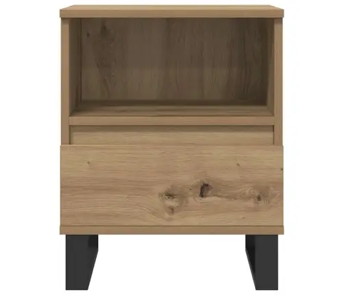 Naktsskapīši 2 Gab. Koka Krāsa 40X35X50 Cm Inženierijas Koks Vidaxl