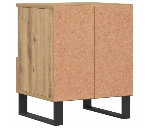 Naktsskapīši 2 Gab. Koka Krāsa 40X35X50 Cm Inženierijas Koks Vidaxl