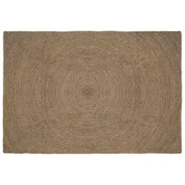 Paklājs Pelēka 160 X 230 Cm Džuta Vidaxl