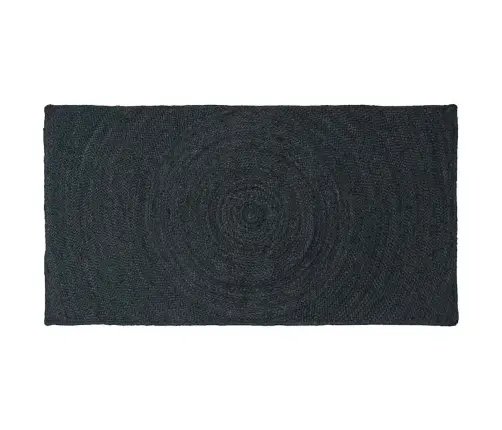 Paklājs Tumši Pelēks 100 X 200 Cm Džuta Vidaxl