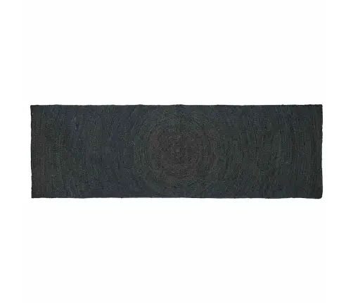 Paklājs Tumši Pelēks 80 X 200 Cm Džuta Vidaxl