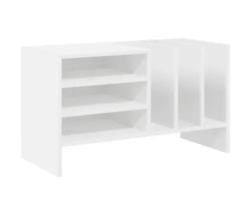 Plašu Skapis Balts 78.5 X 35 X 45 Cm Inženierijas Koks Vidaxl