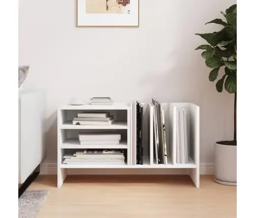 Plašu Skapis Balts 78.5 X 35 X 45 Cm Inženierijas Koks Vidaxl