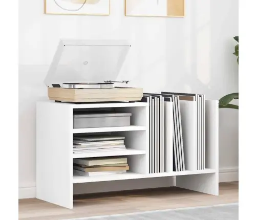 Plašu Skapis Balts 78.5 X 35 X 45 Cm Inženierijas Koks Vidaxl