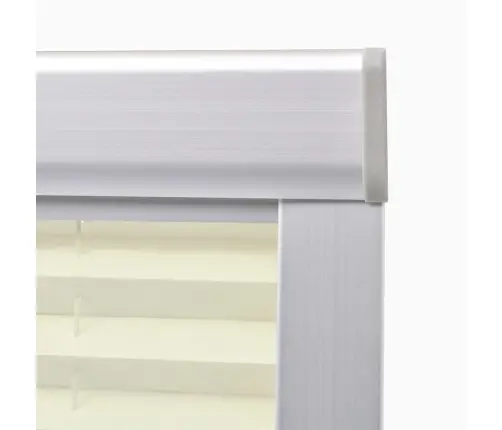 Plisētas Žalūzijas, Krēmkrāsā, Sk08 Vidaxl