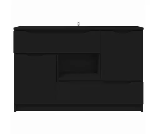 Kõide Sahtliga Must 100 X 30 X 65,6 Tehispuit