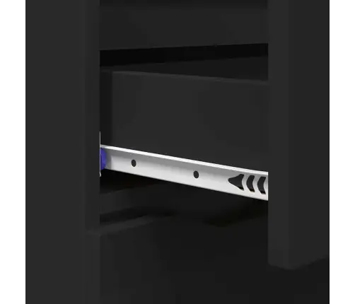 Kõide Sahtliga Must 100 X 30 X 65,6 Tehispuit