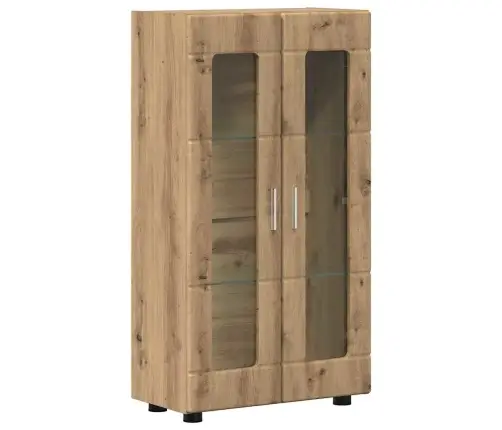 Puse Artisānā Ozols 55,5 X 29 X 103 Cm Inženierijas Koks Vidaxl