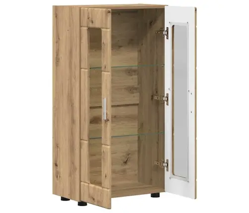 Puse Artisānā Ozols 55,5 X 29 X 103 Cm Inženierijas Koks Vidaxl