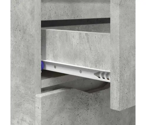 Puse Betona Pelēks 100 X 30 X 65,6 Inženierijas Koks Vidaxl