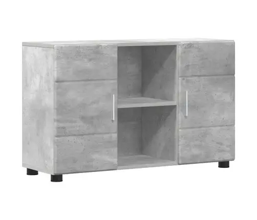 Puse Betona Pelēks 88,5 X 30,5 X 55,5 Cm Inženierijas Koks Vidaxl