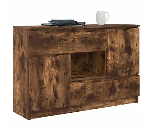 Puse Dūmaka Ozols 100 X 30 X 65,6 Inženierijas Koks Vidaxl