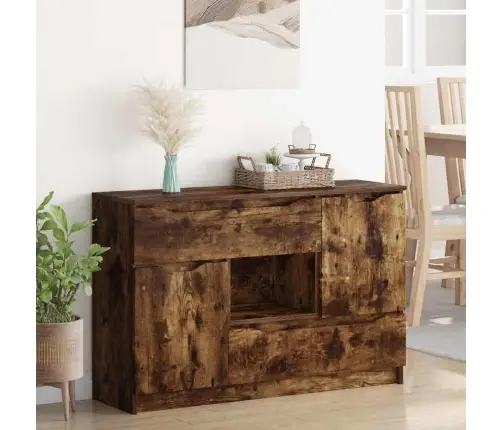 Puse Dūmaka Ozols 100 X 30 X 65,6 Inženierijas Koks Vidaxl