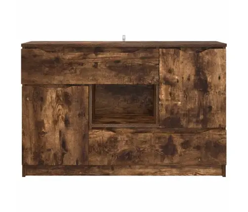 Puse Dūmaka Ozols 100 X 30 X 65,6 Inženierijas Koks Vidaxl