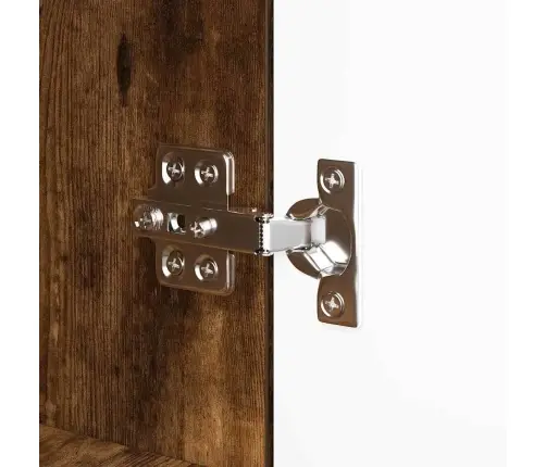 Puse Dūmaka Ozols 100 X 30 X 65,6 Inženierijas Koks Vidaxl