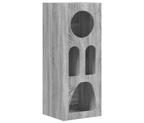 Puse Pelēks Sonoma 40 X 35 X 100.5 Cm Inženierijas Koks Vidaxl