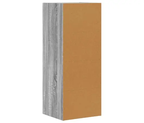 Puse Pelēks Sonoma 40 X 35 X 100.5 Cm Inženierijas Koks Vidaxl