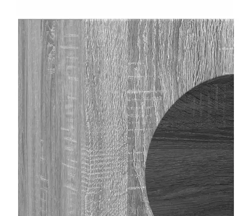 Puse Pelēks Sonoma 40 X 35 X 100.5 Cm Inženierijas Koks Vidaxl