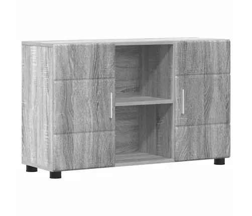 Puse Pelēks Sonoma 88,5 X 30,5 X 55,5 Cm Inženierijas Koks Vidaxl