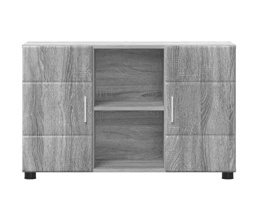 Puse Pelēks Sonoma 88,5 X 30,5 X 55,5 Cm Inženierijas Koks Vidaxl