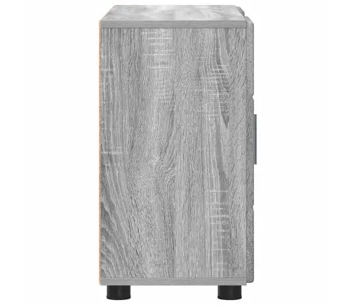 Puse Pelēks Sonoma 88,5 X 30,5 X 55,5 Cm Inženierijas Koks Vidaxl