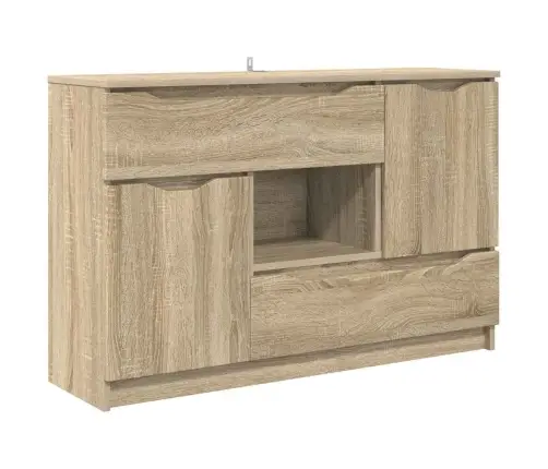 Puse Sonoma Ozols 100 X 30 X 65,6 Inženierijas Koks Vidaxl