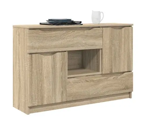 Puse Sonoma Ozols 100 X 30 X 65,6 Inženierijas Koks Vidaxl