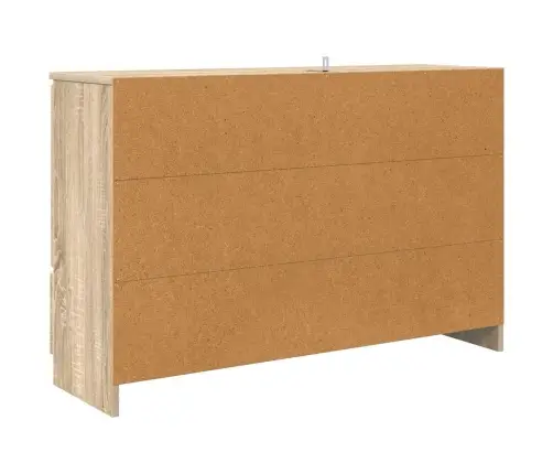 Puse Sonoma Ozols 100 X 30 X 65,6 Inženierijas Koks Vidaxl