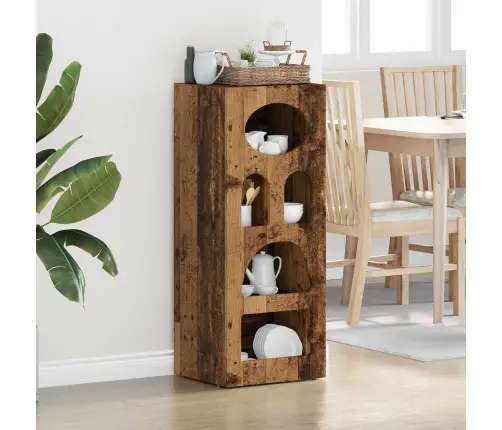 Puse Vecs Koks 40 X 35 X 100,5 Cm Inženierijas Koks Vidaxl