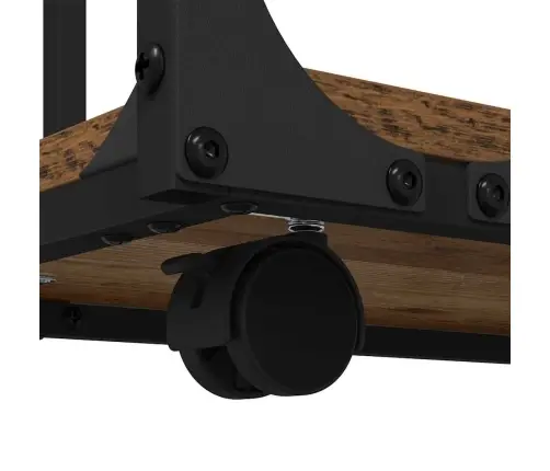 Sānu Galds Vecs Koks 50 X 35 X 55.5 Cm Inženierijas Koks Vidaxl