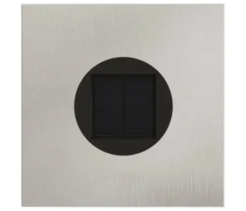 Saules Led Ceļa Gaisma 2 Pcs Nerūsējošs Tērauds Vidaxl